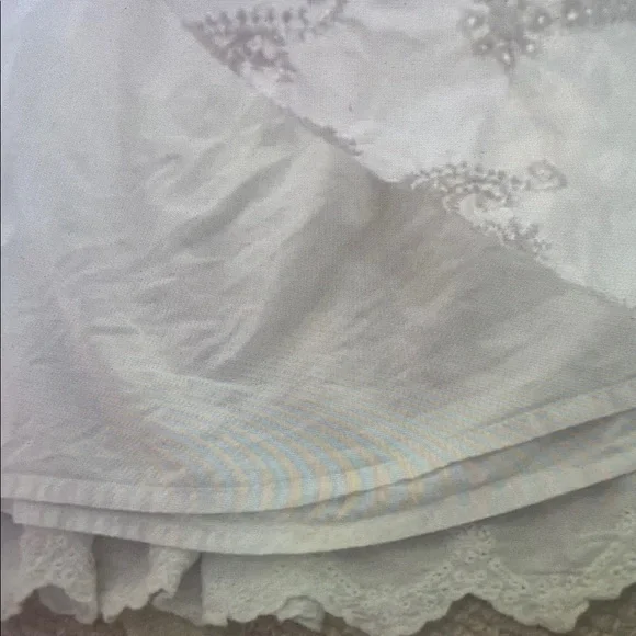 White Lace Kids Skirt